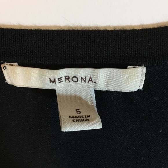 🌸 Bundle of 2 Merona Sleeveless Tops S Black & Brown - Picture 4 of 14